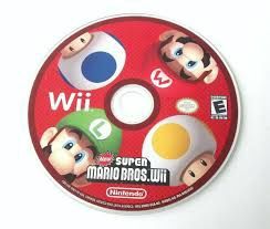 WII - New Super Marion bros.wii (La carte cachée) -LOOSE-