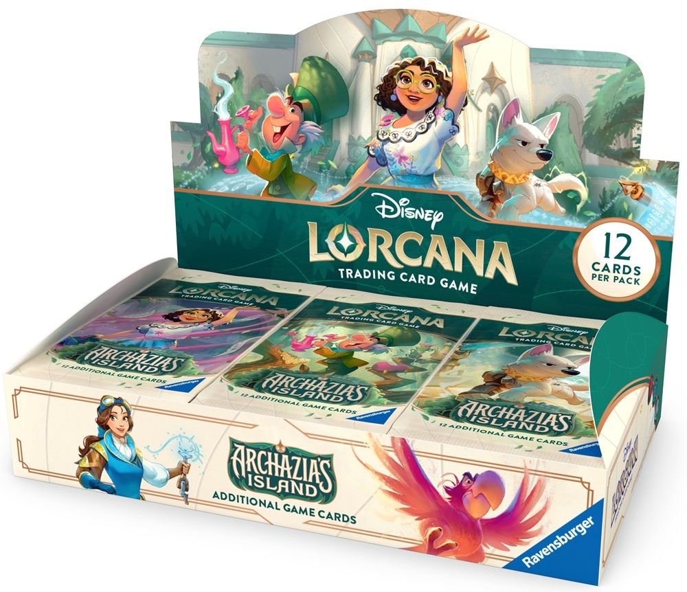 DISNEY LORCANA SET 7 ARCHAZIA’S ISLAND BOOSTER, Format D&#39;emballage: Boite (24 Paquets)