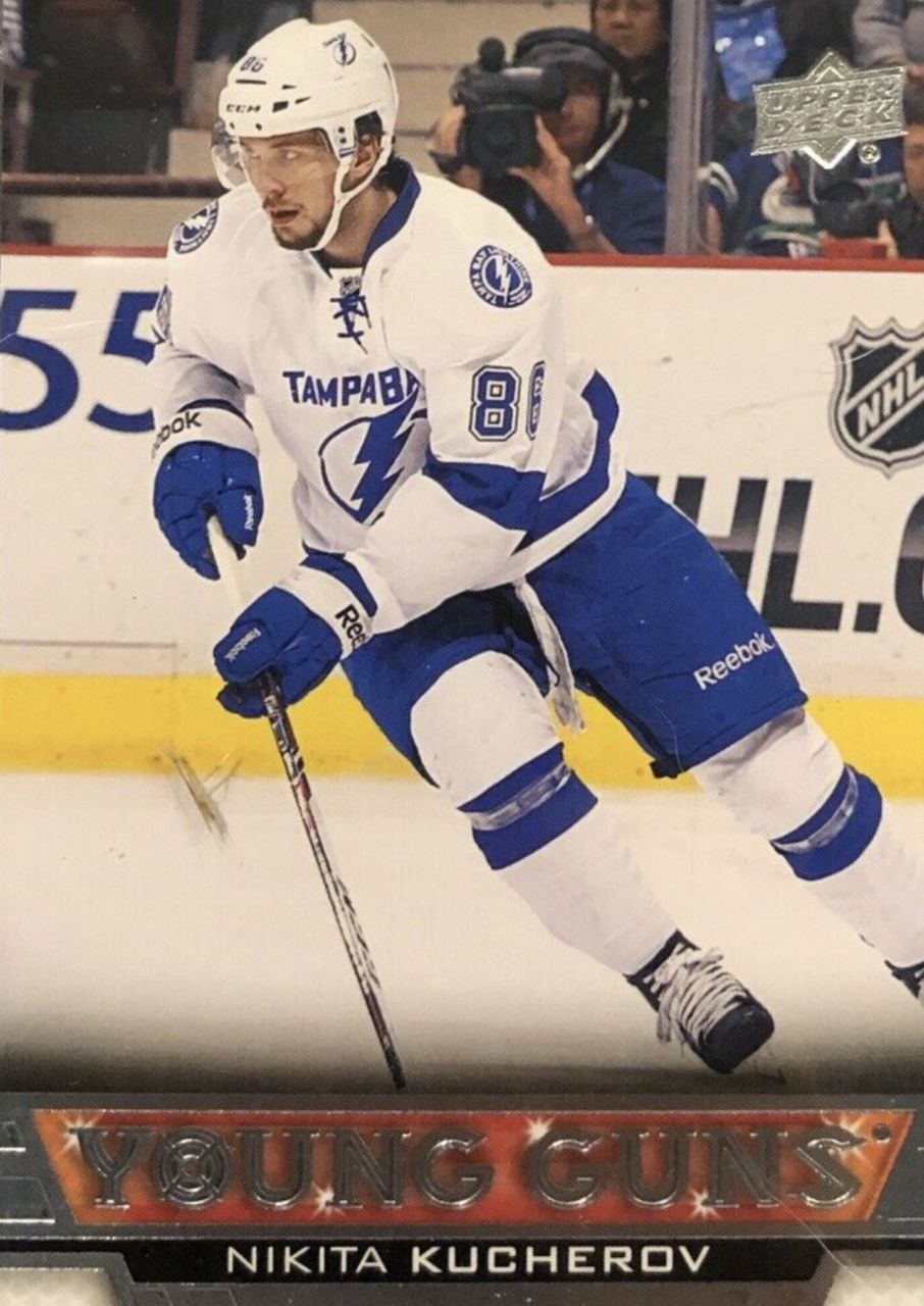 Nikita Kucherov - 2013-14 UD Series two Young guns #483