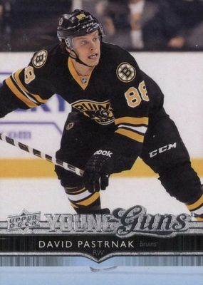 David Pastrnak - 2014-15 UD Series two Young guns #495