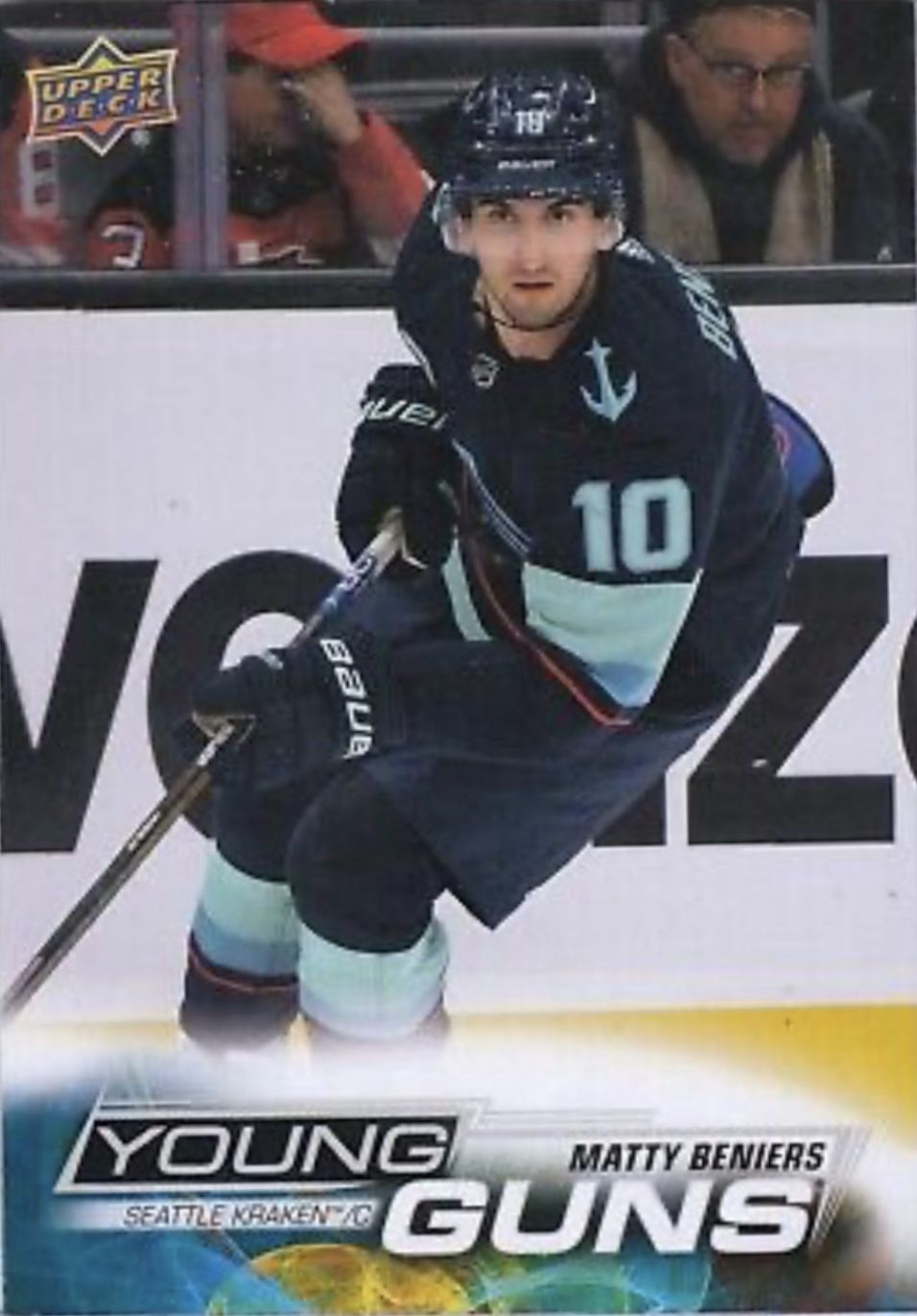 Matty Beniers - 2022-23 UD Series one Young guns #213