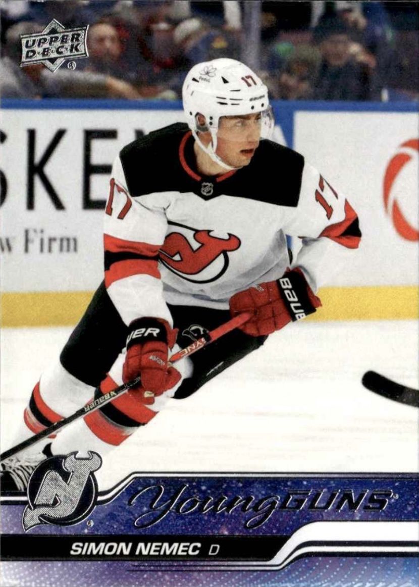 Simon Nemec - 2023-24 UD Extended series Young guns #727