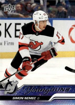 Simon Nemec - 2023-24 UD Extended series Young guns #727