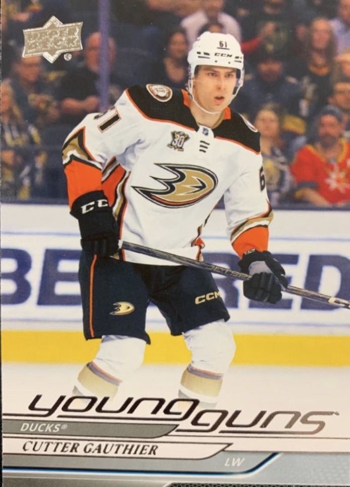 Cutter Gauthier - 2024-25 UD Series one Young guns #212