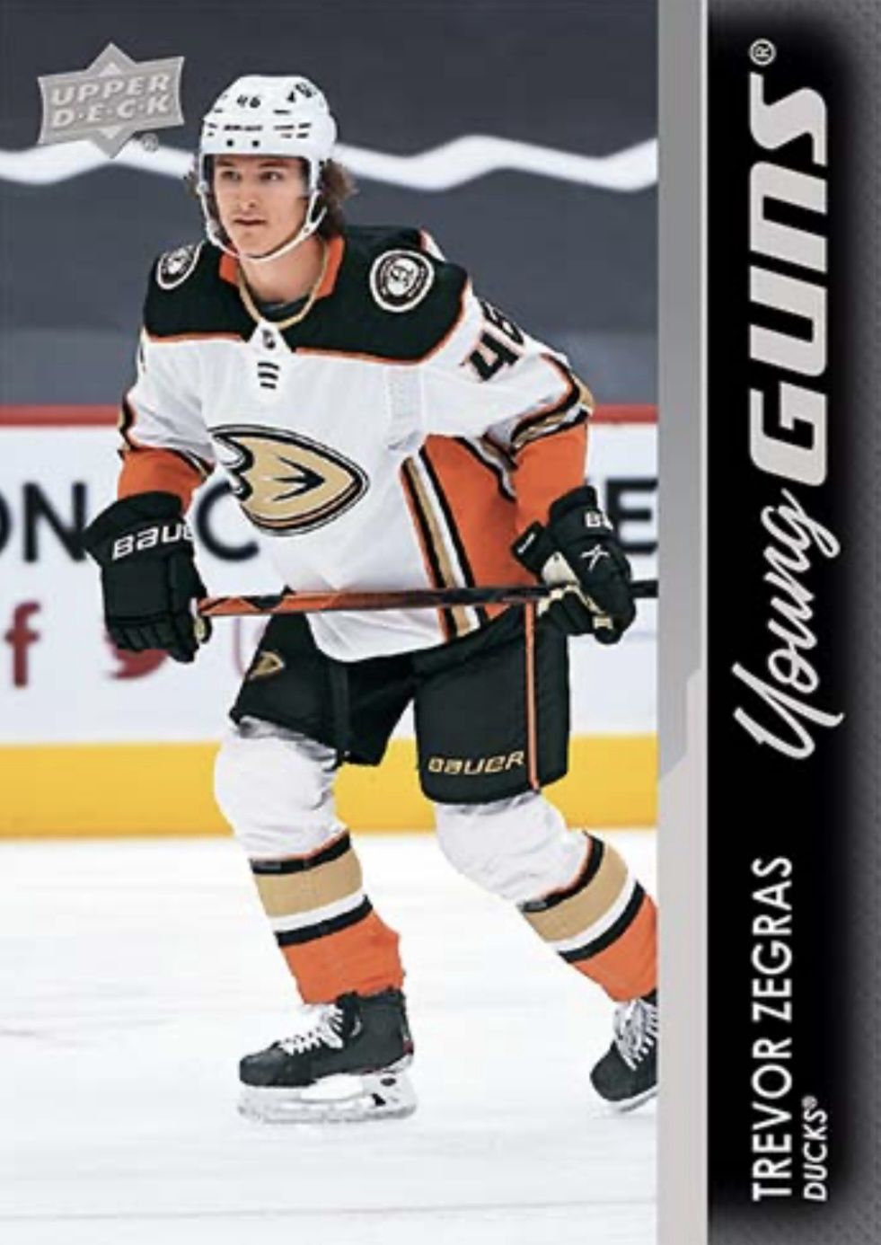 Trevor Zegras - 2021-22 UD Series one Young guns #232