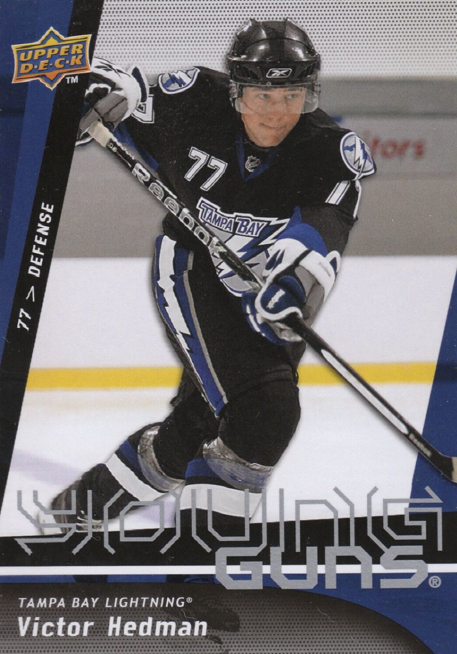 Victor Hedman -2009-10 UD Series one Young guns #202