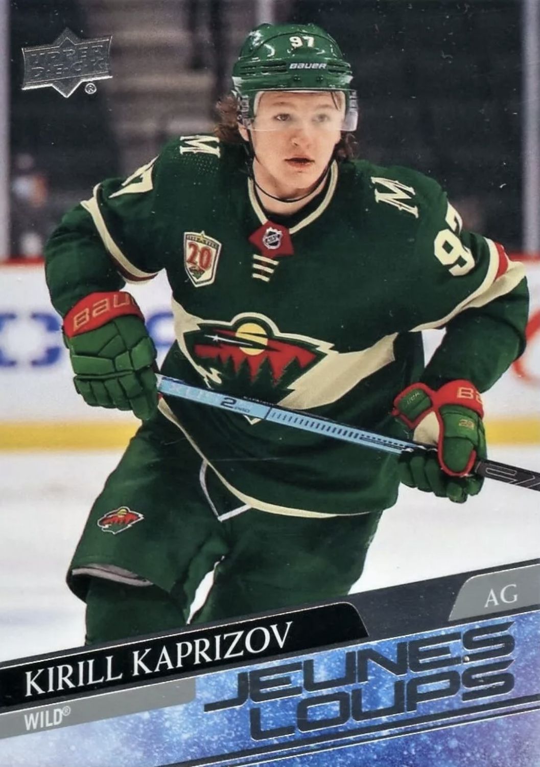 Kirill Kaprizov - 2020-21 UD Series two Jeunes loups #451