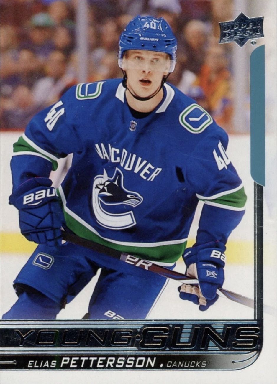 Elias Pettersson - 2018-19 UD Series one Young guns #248