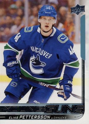 Elias Pettersson - 2018-19 UD Series one Young guns #248
