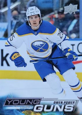 Owen power - 2022-23 UD Series one Young guns #228