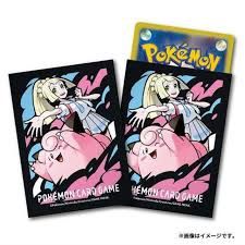 Pokemon Card Game TCG Deck Sleeves Lillie &amp; Clefairy