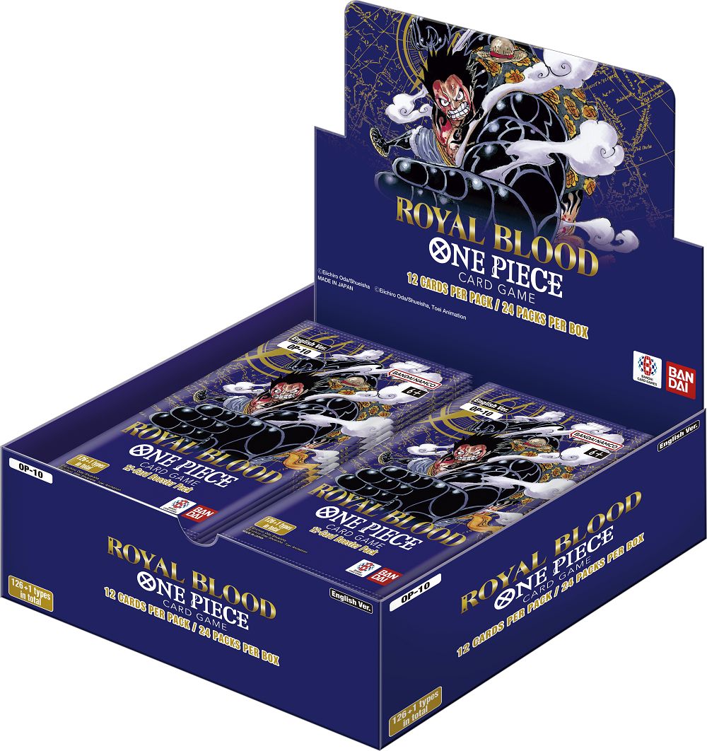 ONE PIECE CG OP-10 ROYAL BLOOD BOOSTER, Format D&#39;emballage: Boite (24 Paquets)