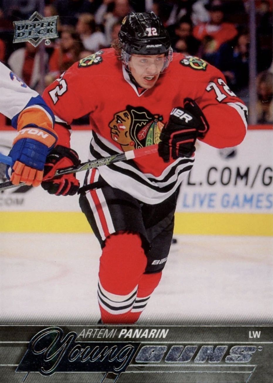 Artemi Panarın - 2015-16 UD Series one Young guns #221