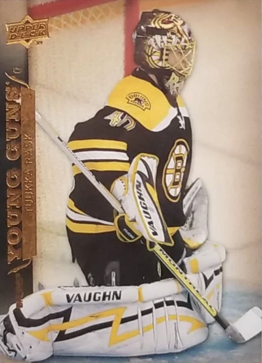 Tuukka Rask - 2007-08 UD Series two Young guns #456