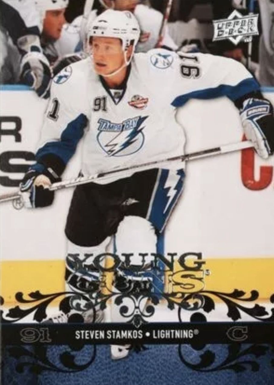 Steven Stamkos - 2008-09 UD Series one Young guns #245