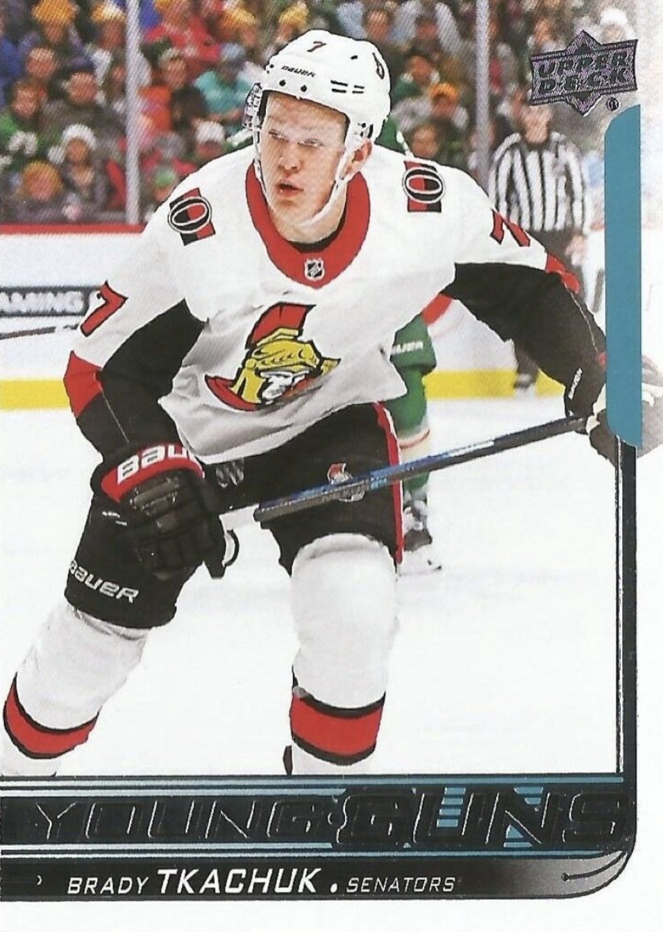 Brady Tkachuk - 2018-19 UD Series two Young guns #499