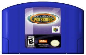 N64 - TONY HAWK&#39;S PRO SKATER, Fini: JEU SEULEMENT (AVEC USURE)