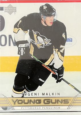 Evgeni Malkin - 2007 Upper deck Young guns Checklist #495