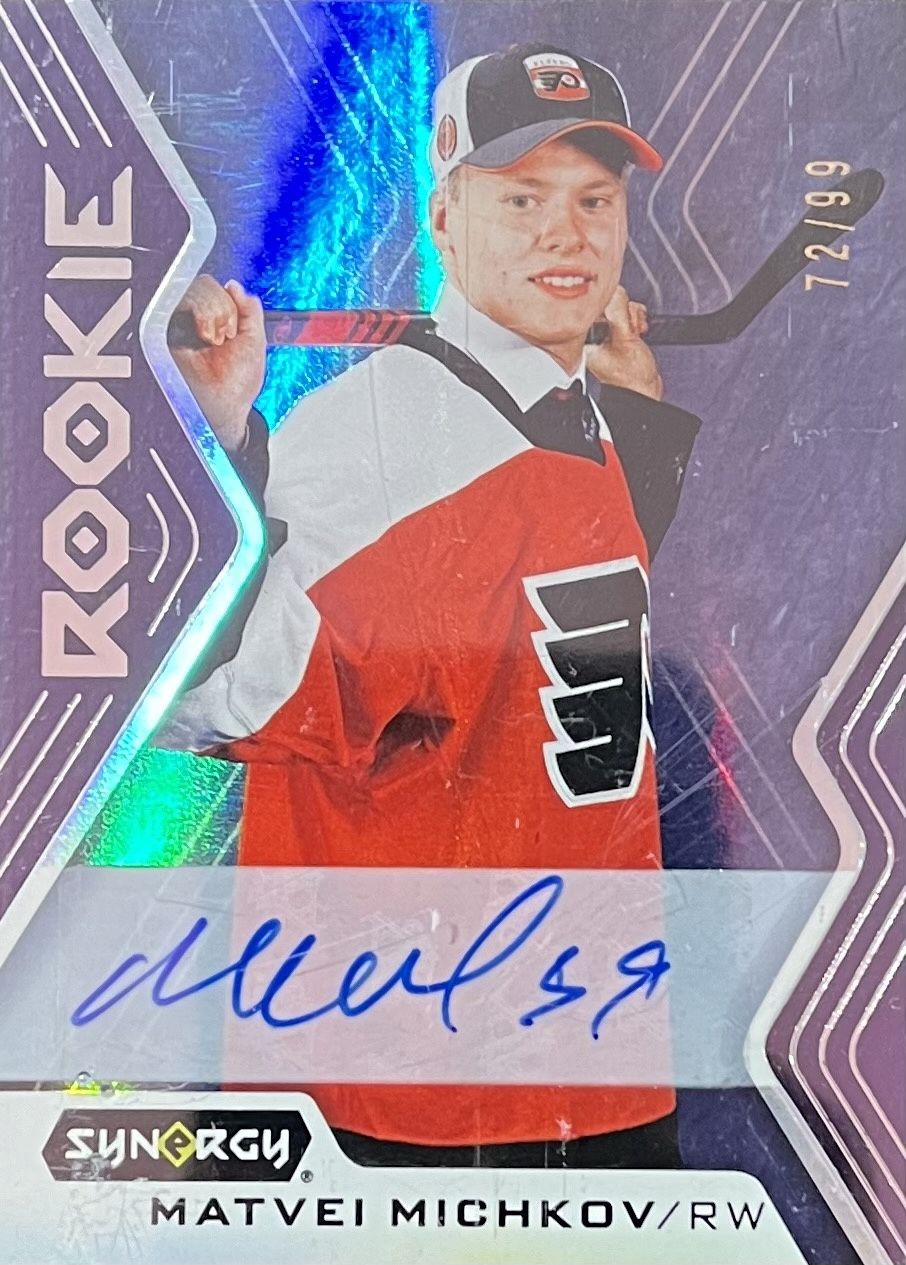 Matvei Michkov - 2024-25 Upper deck Synergy rookie /99 R-MM