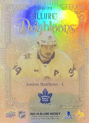 Auston Matthews - 2023-24 Upper deck Allure Doubloons DB-99