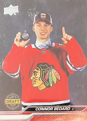 Connor Bedard - 2023-24 Upper deck Series one Draft SP-1