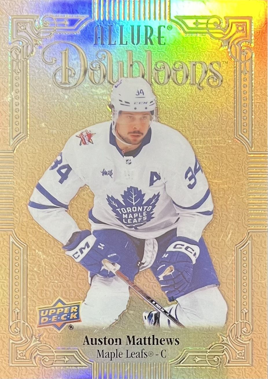 Auston Matthews - 2023-24 Upper deck Allure Doubloons DB-99