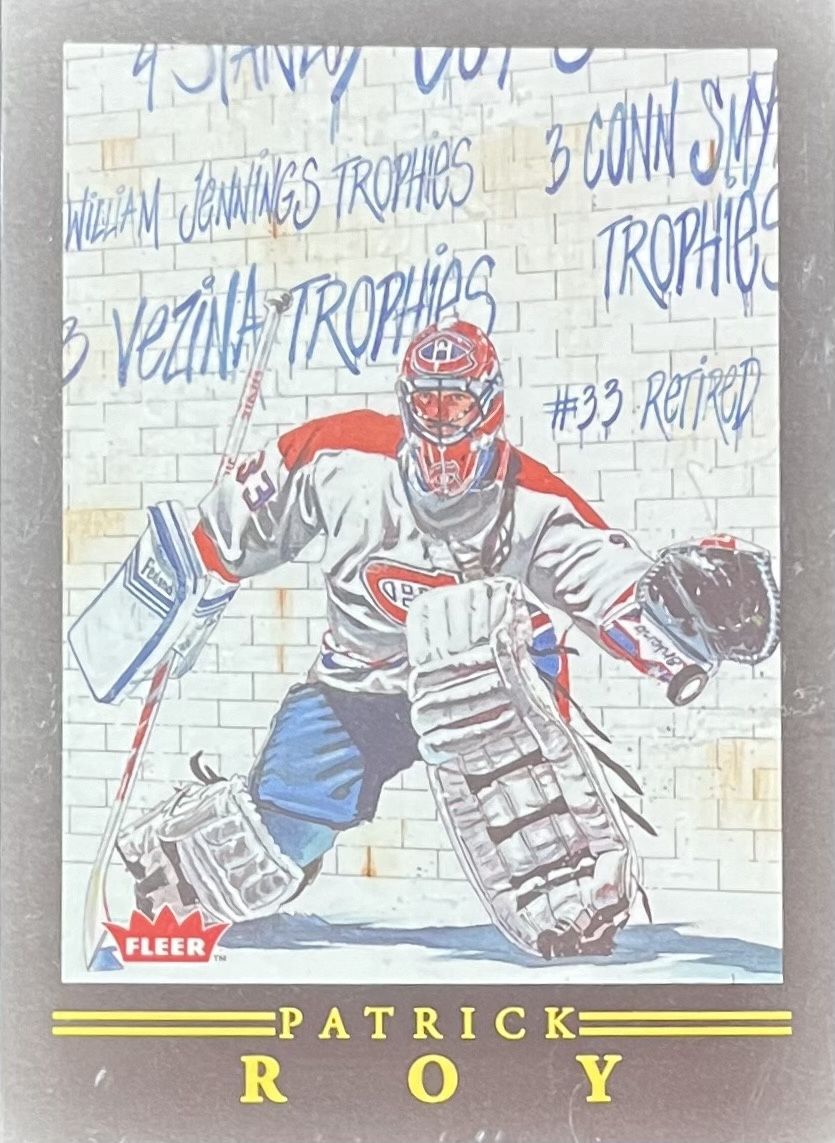 Patrick Roy - 2022-23 Upper deck Credentials Fleer