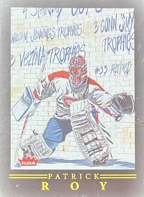 Patrick Roy - 2022-23 Upper deck Credentials Fleer