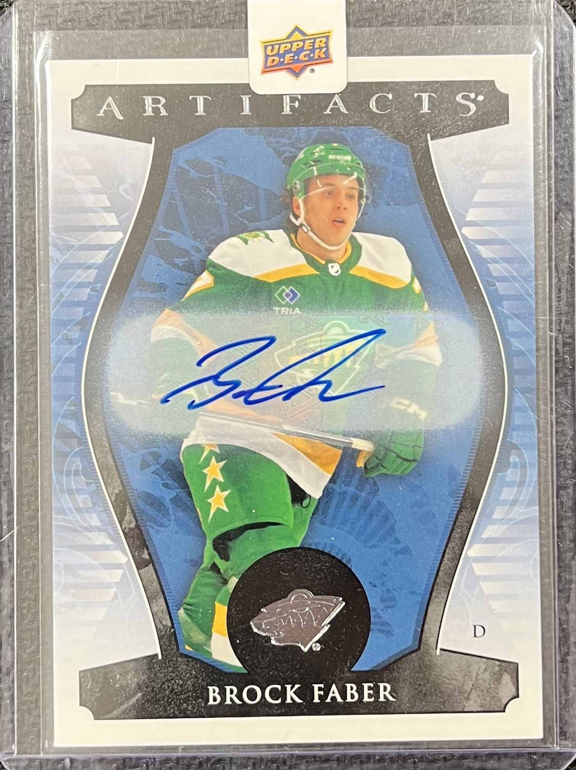 Brock Faber - 2023-24 Upper deck Artifacts XVII