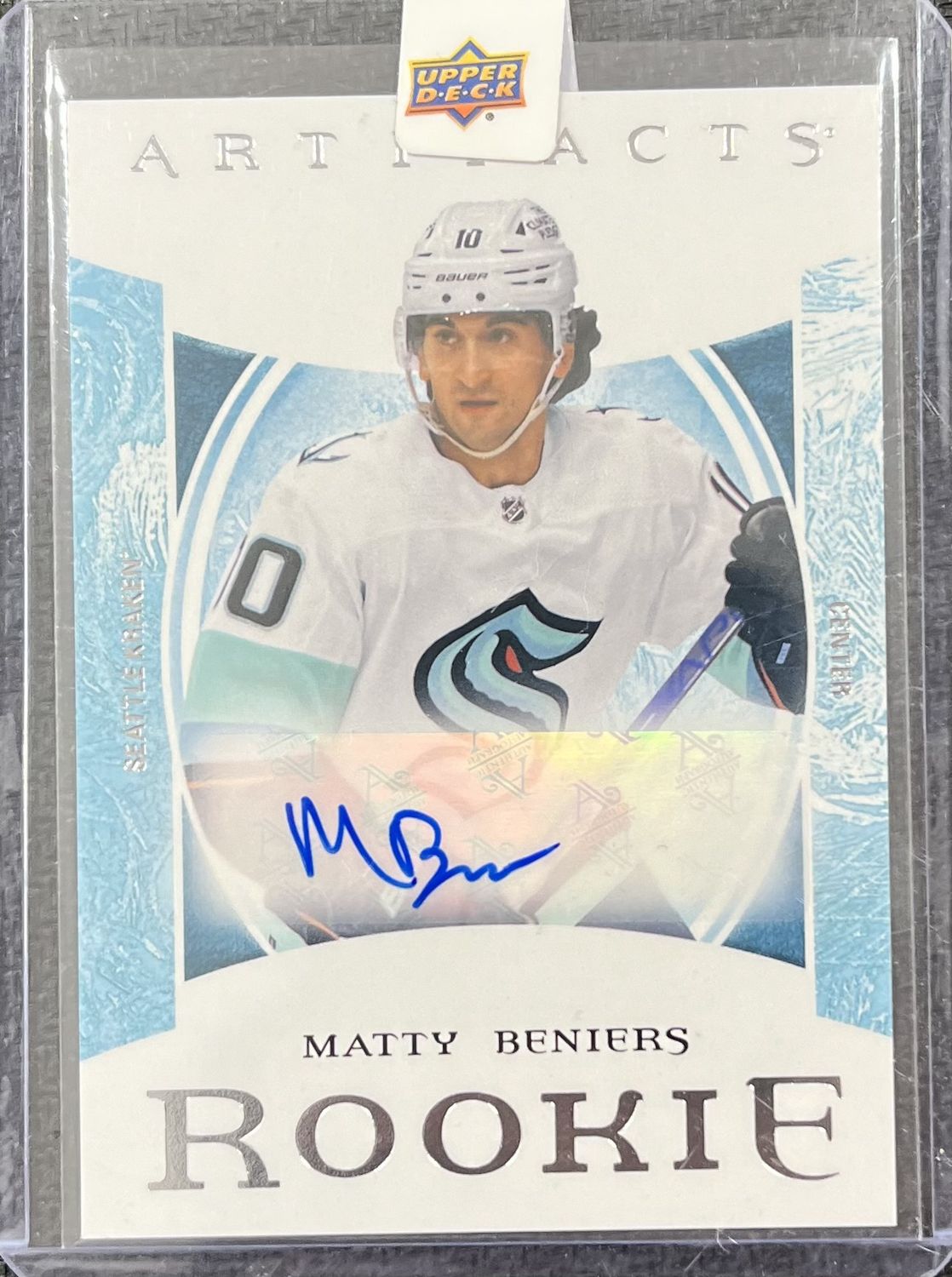 Matty Beniers - 2022-23 Upper deck Artifacts Rookie I