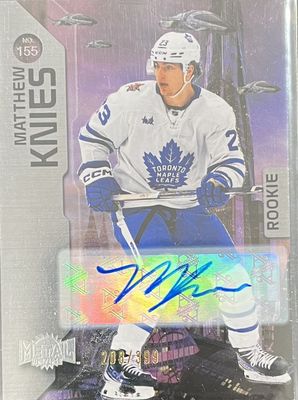 Matthew Knies - 2023-24 Skybox Metal universe Rookie /399 #155