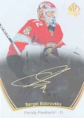 Sergei Bobrovsky - 2021-22 Upper deck SP Authentic #42