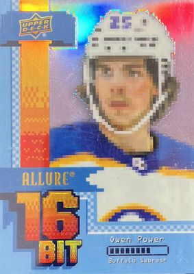 Owen Power - 2022-23 Upper deck Allure 16-bit B-15