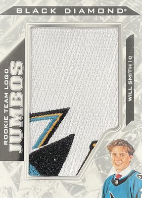 Will Smith - 2024-25 Upper deck Black diamond Rookie team logo jumbos RTL-WS