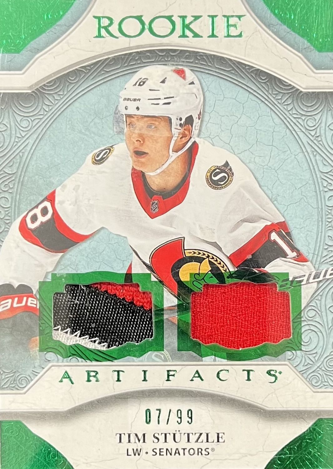 Tim Stützle - 2020-21 Upper deck Artifacts Rookie /99 I