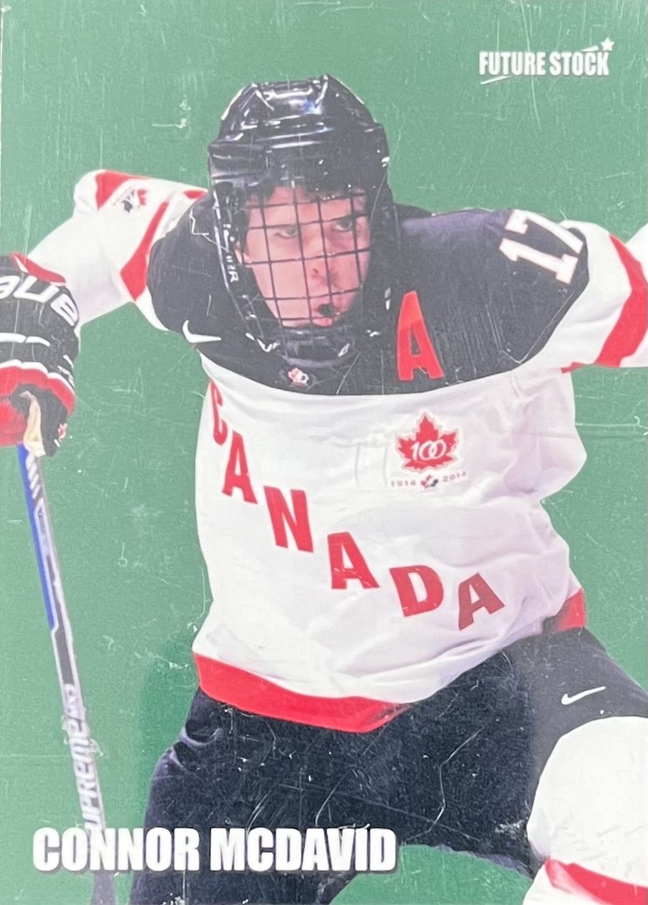Connor McDavid - Future stock inc. &quot;The next one&quot;  Limited edition