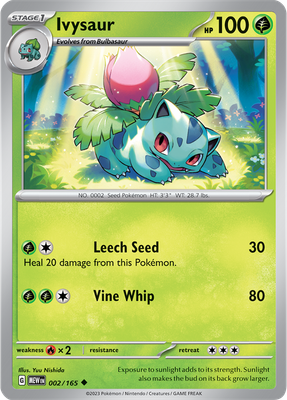 Ivysaur - Scarlet &amp; Violet 151 002/165