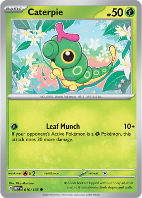 Caterpie - Scarlet &amp; Violet 151 010/165