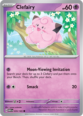Clefairy - Scarlet &amp; Violet 151 035/165