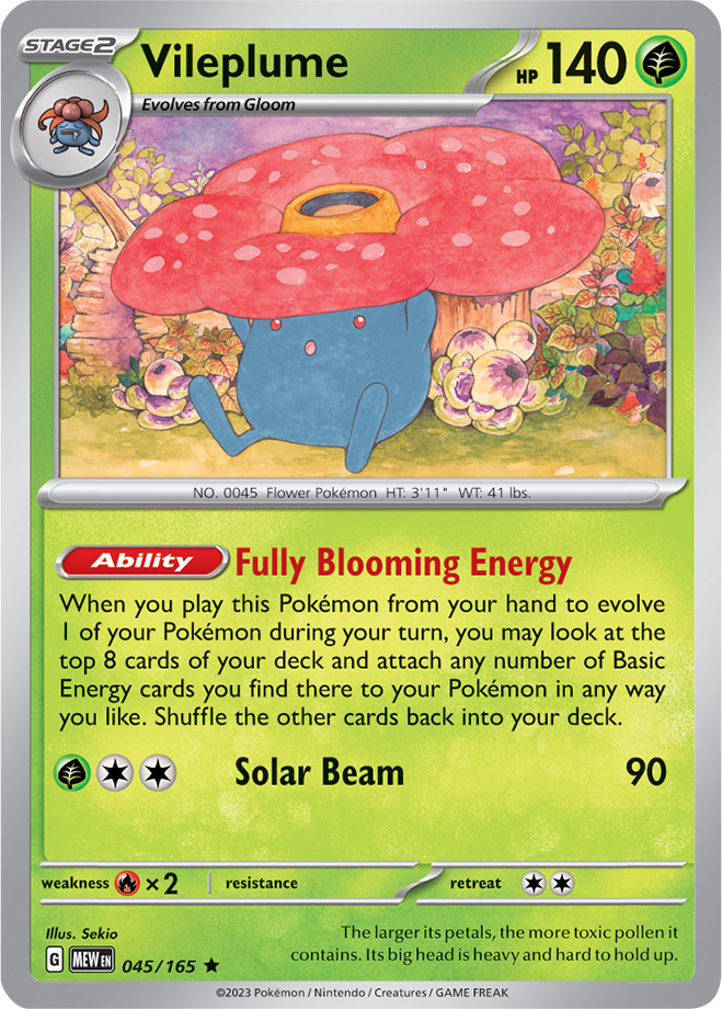 Gloom - Scarlet &amp; Violet 151 044/165, Fini: Unlimited