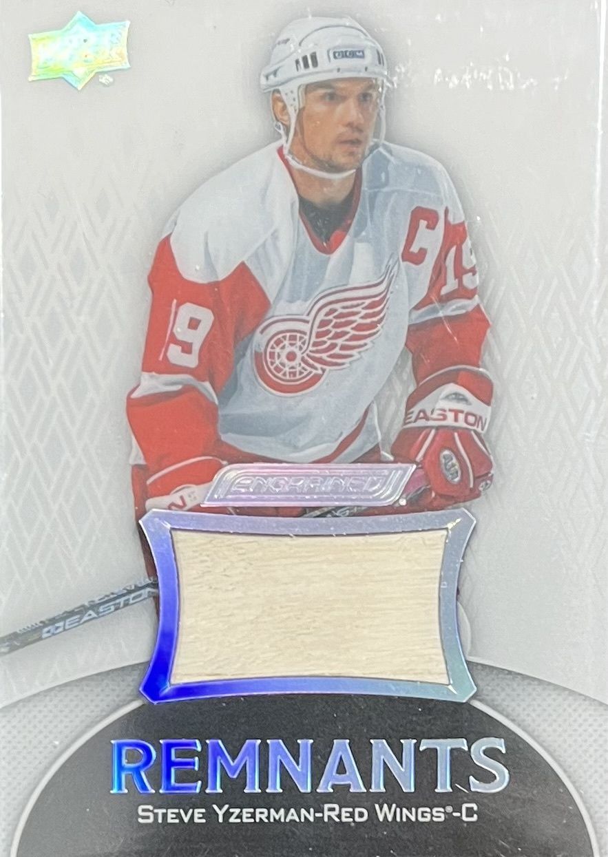 Steve Yzerman - 2023-24 Upper deck Engrained Remnants R-SY