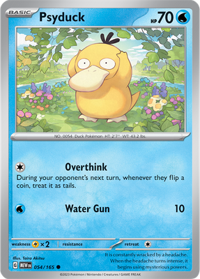 Psyduck - Scarlet &amp; Violet 151 054/165