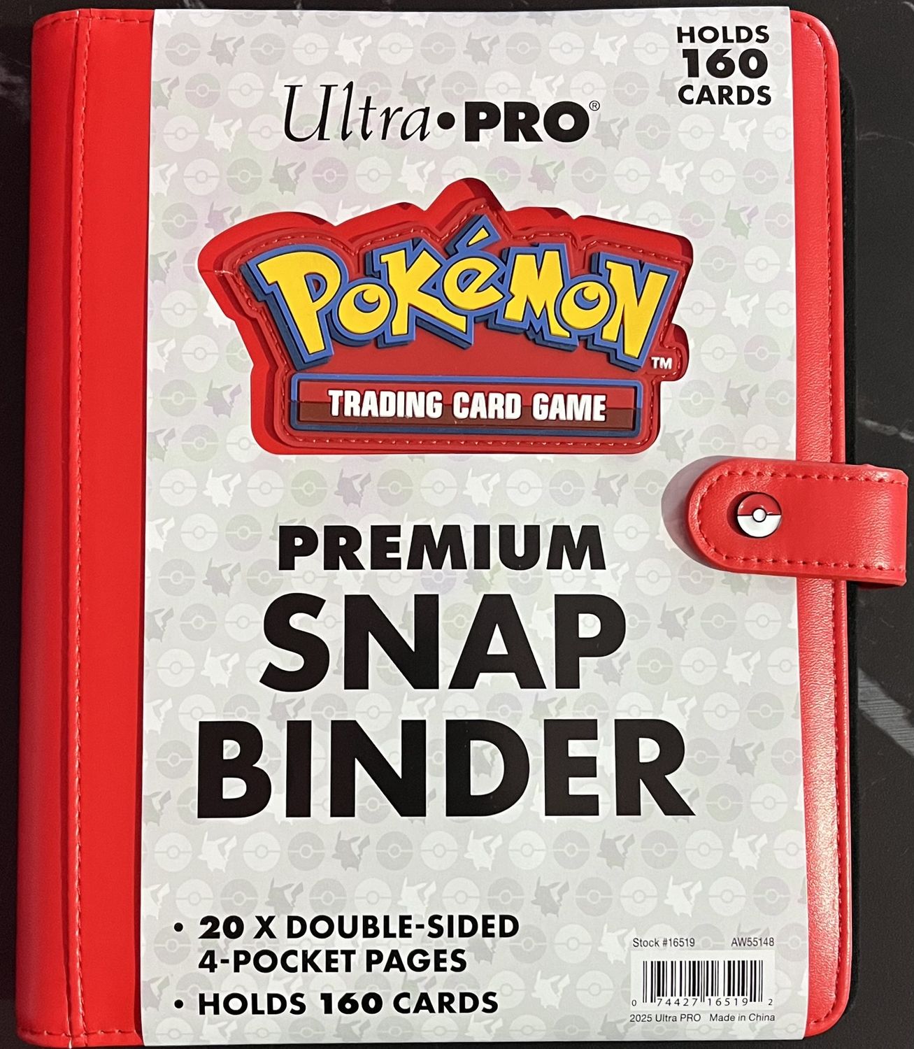 Pokemon premium snap binder