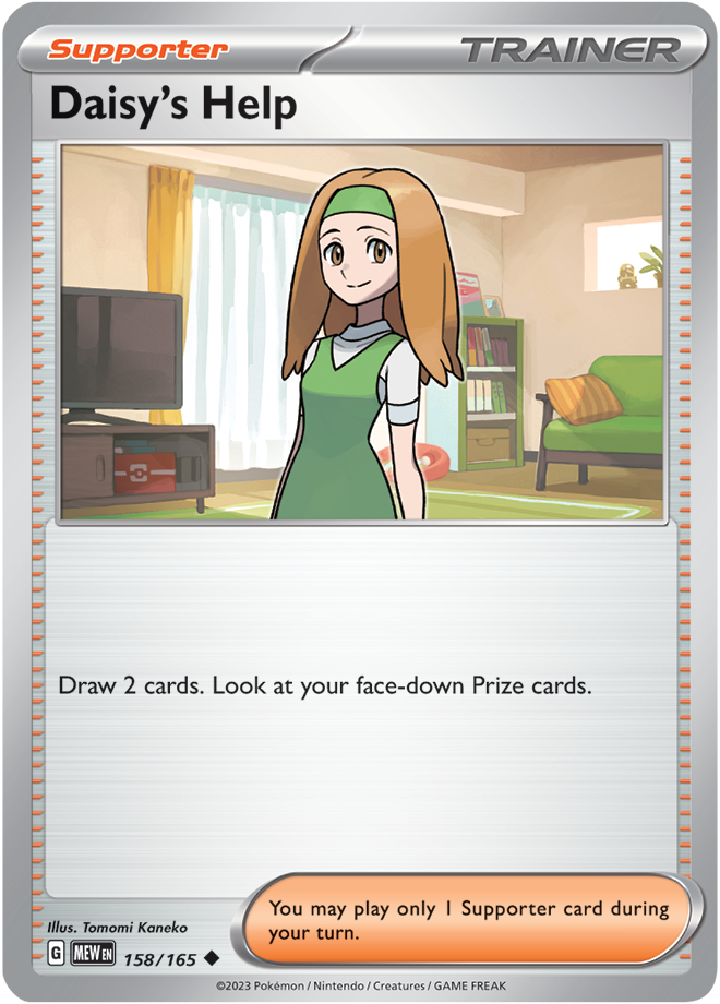 Daisy&#39;s help - Scarlet &amp; Violet 151 158/165