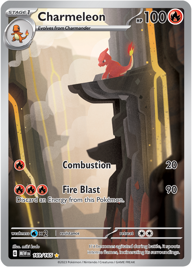 Charmeleon - Scarlet &amp; Violet 151 169/165