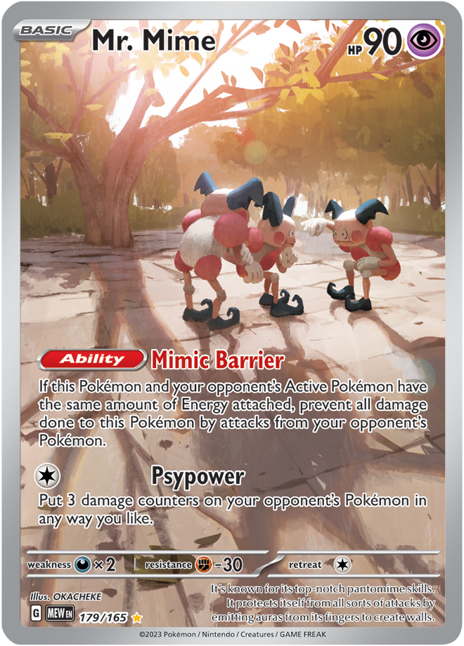 Mr. Mime - Scarlet &amp; Violet 151 179/165