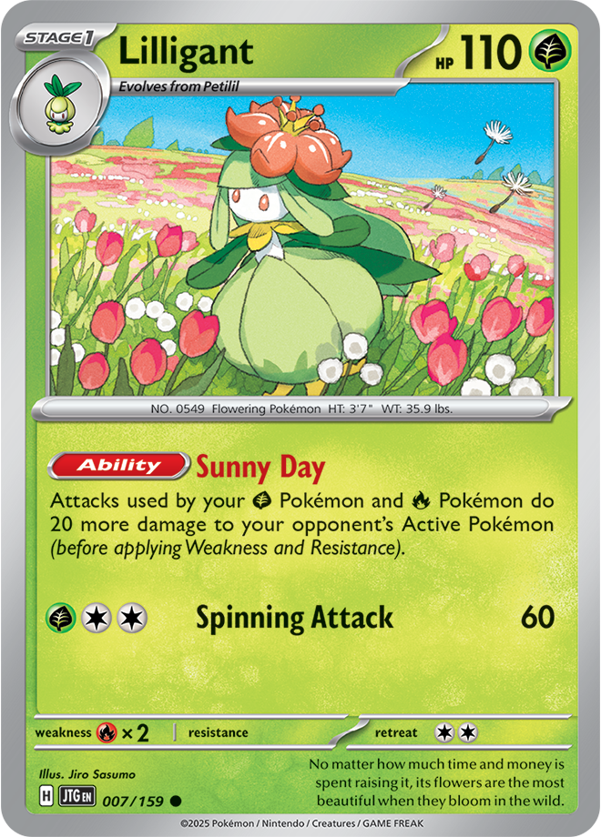 Lilligant - Scarlet &amp; Violet Journey together 007/159