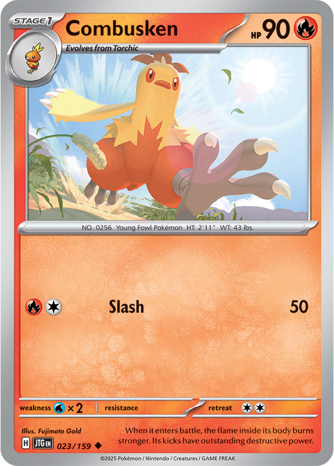 Combusken - Scarlet &amp; Violet Journey together 023/159