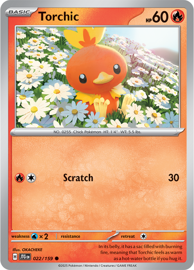 Torchic - Scarlet &amp; Violet Journey together 022/159