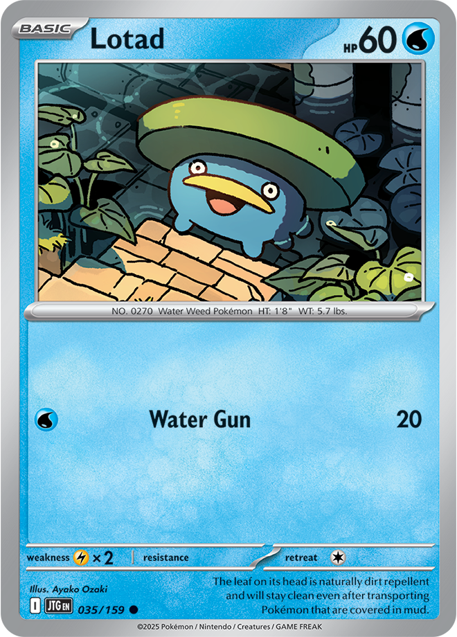 Lotad - Scarlet &amp; Violet Journey together 035/159